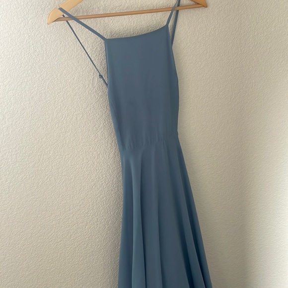 Baby Blue Prom Dress - Picture 1 of 4